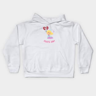 Cute Eh Canadian Princess Kids Hoodie